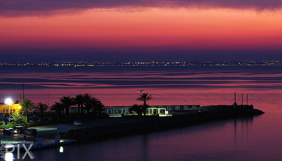 Sunset, La Manga, Spain