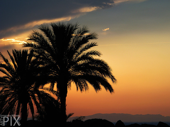 Sunset, La Manga, Spain