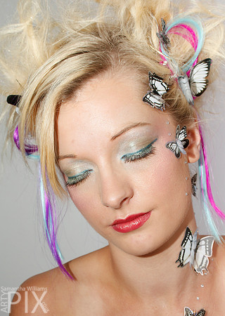 Butterfly Hair