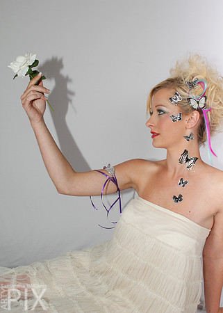 Girl with Flower